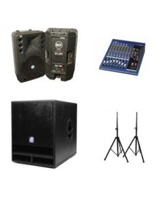 RCF speaker package hire