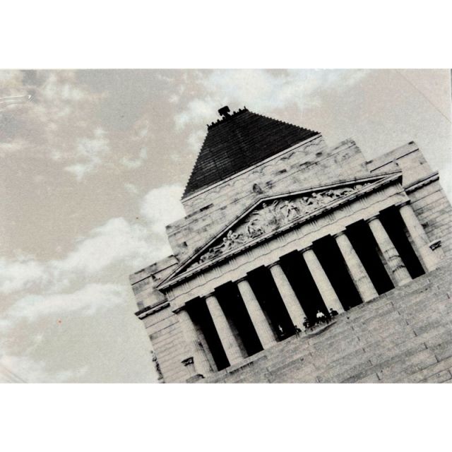 SHRINE Of REMEMBRANCE Backdrop Hire 2.4mW x 2.3mH