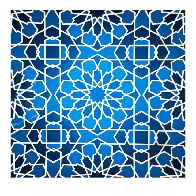 ARABIAN PATTERN Backdrop Hire 2.4mW x 2.3mH