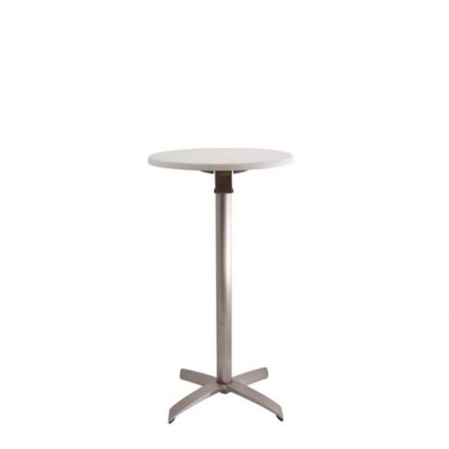 White High Table - Bar