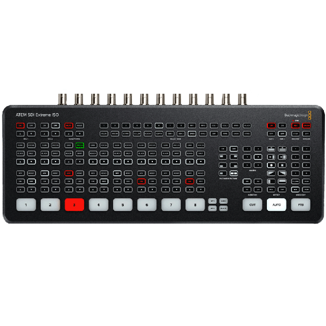 SDI version of the BlackMagic ATEM Extreme ISO vision switcher