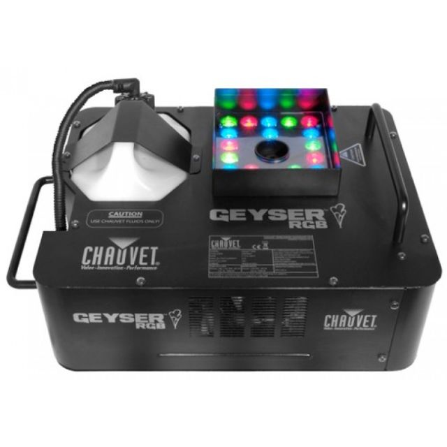 GEYSER 1500W RGB COLOURED FOG MACHINE CHAUVET DJ