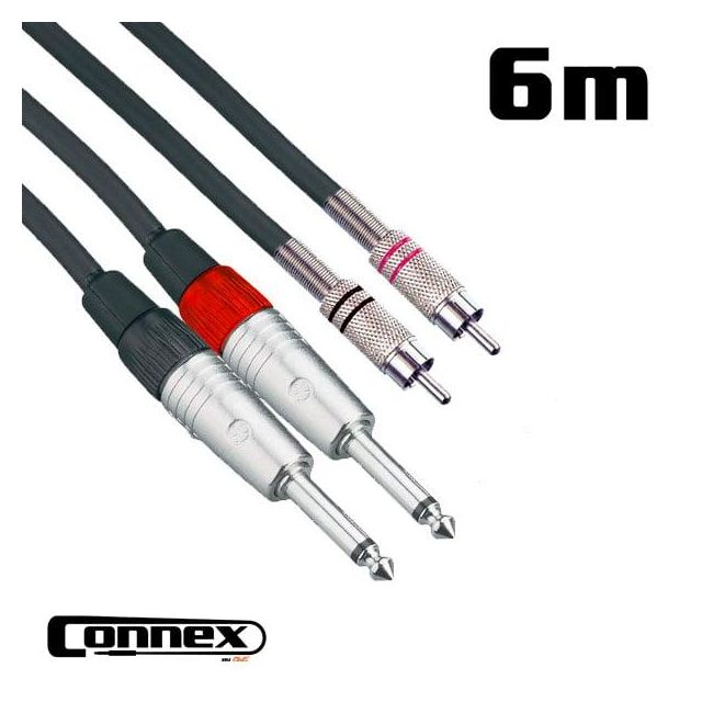 CX85-1 Câble jack 3.5 mm - RCA 1.5 mètres PD CONNEX