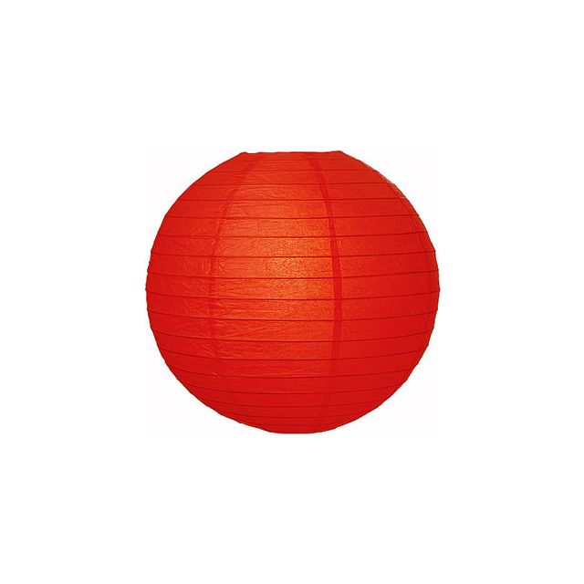 round paper lanterns-600mm-Red