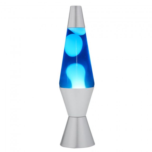 Lava Lamp 16"  (41.4cm) (white-blue)