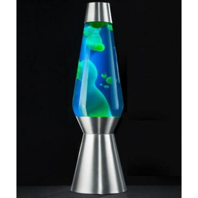 Lava Lamp Yellow and Blue