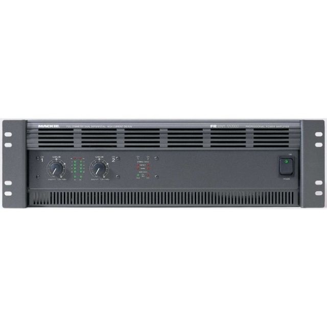 Mackie FR Series M-2600 Power Amplifier (Front Plate)