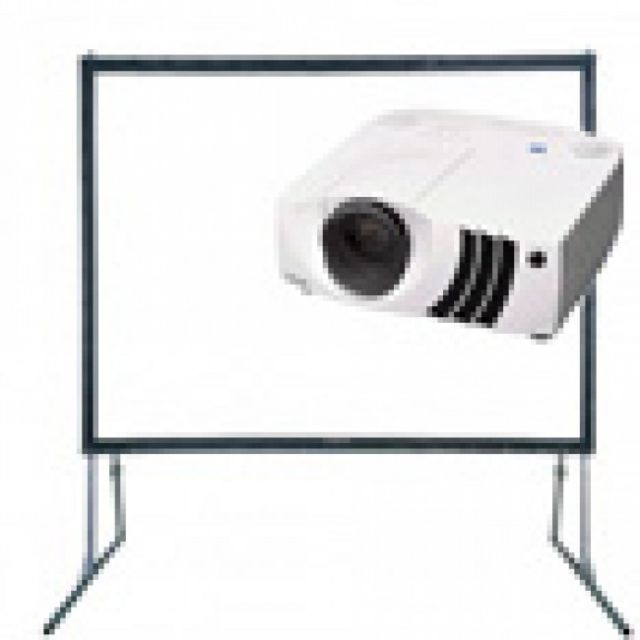 fastfold screen projector