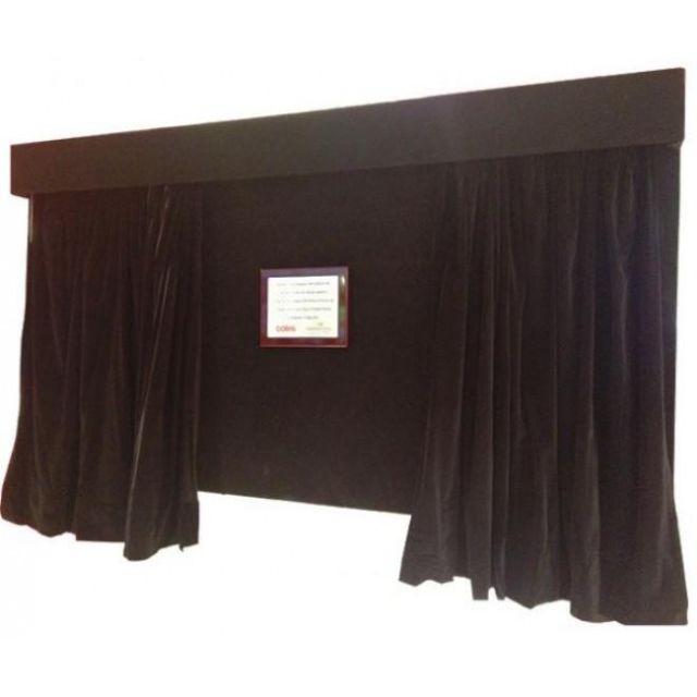 Unveiling Curtain with Plaque