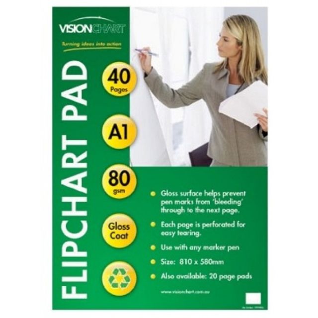 Flip Chart Glossy Paper 40 Pages
