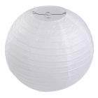 Round Paper Lantern White