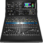 Front panel of the Midas M32R audio console for hire in Melbourne