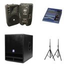 RCF speaker package hire