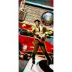 Pre-printed and designed backdrop ROCK AND ROLL (ELVIS) Backdrop Hire 1.2mW x 2.4mH