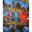 Pre-printed and designed backdrop MIAMI SOUTH BEACH AT NIGHT Backdrop Hire 3mW x 3.6mH