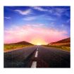 Pre-printed and designed backdrop ROAD HORIZON SUNSET Backdrop Hire 2.4mW x 2.3mH