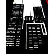 Pre-printed and designed backdrop CITY SKYLINE 1 Backdrop Hire 1.2mW x 2.4mH
