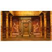 Pre-printed and designed backdrop PHARAOH'S TOMB Backdrop Hire 3.6mW x 2.4mH