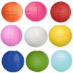 Round Paper Lantern Multi color