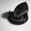 Black Round Downlight Rear View