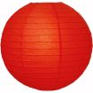 round paper lanterns-600mm-Red