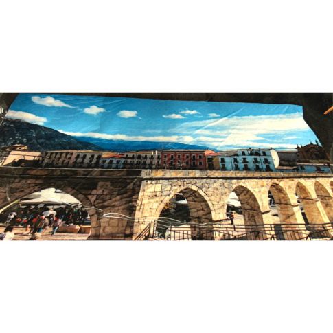 Pre-printed and designed backdrop ITALY LANSACPE  Backdrop Hire 3.6mW x 2.4mH
