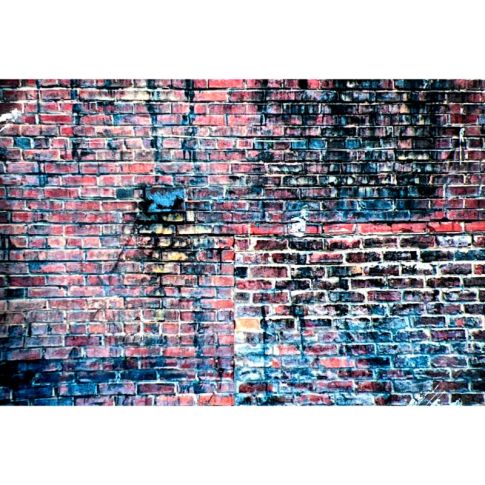 Pre-printed and designed backdrop BRICK WALL (COMPRISES OF 2 SHEETS) Backdrop Hire 3.6mW x 2.3mH
