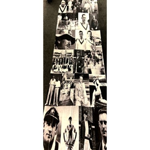 Pre-printed and designed backdrop CRICKET LEGENDS 4 Backdrop Hire 1.5mW x 2.9mH