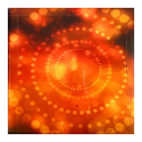 Pre-printed and designed backdrop BROWN & GOLD SIDE BURST Backdrop Hire 2.4mW x 2.4mH