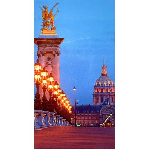 Pre-printed and designed backdrop FRANCE PONT NEUF PARIS Backdrop Hire 1.2mW x 2.4mH