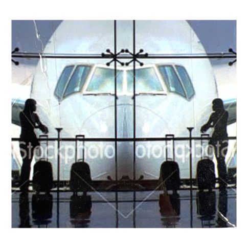 Pre-printed and designed backdrop AEROPLANE CENTRE (AIRPORT 1) Backdrop Hire 2.3mW x 2.4mH