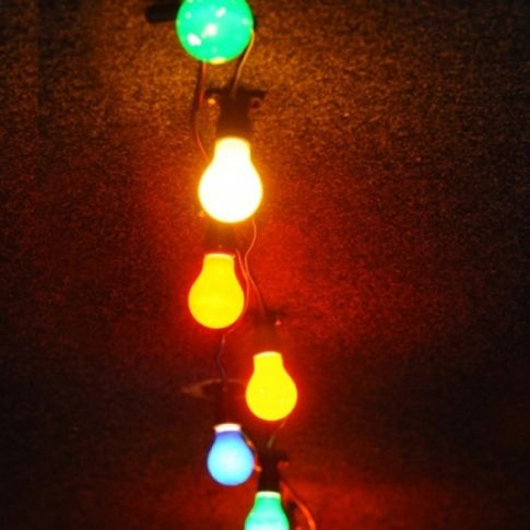 coloured festoon lights 