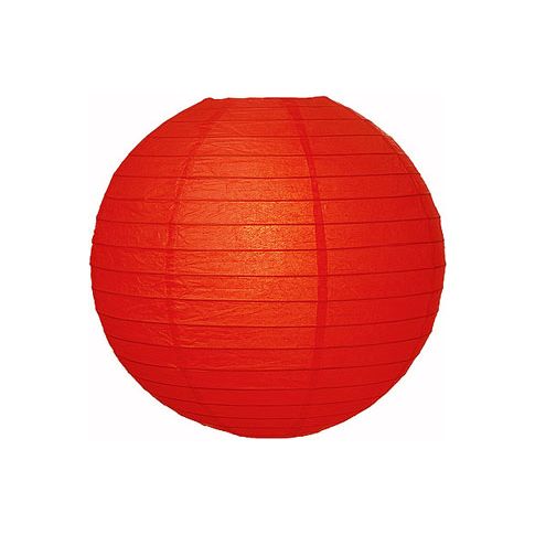 round paper lanterns-600mm-Red