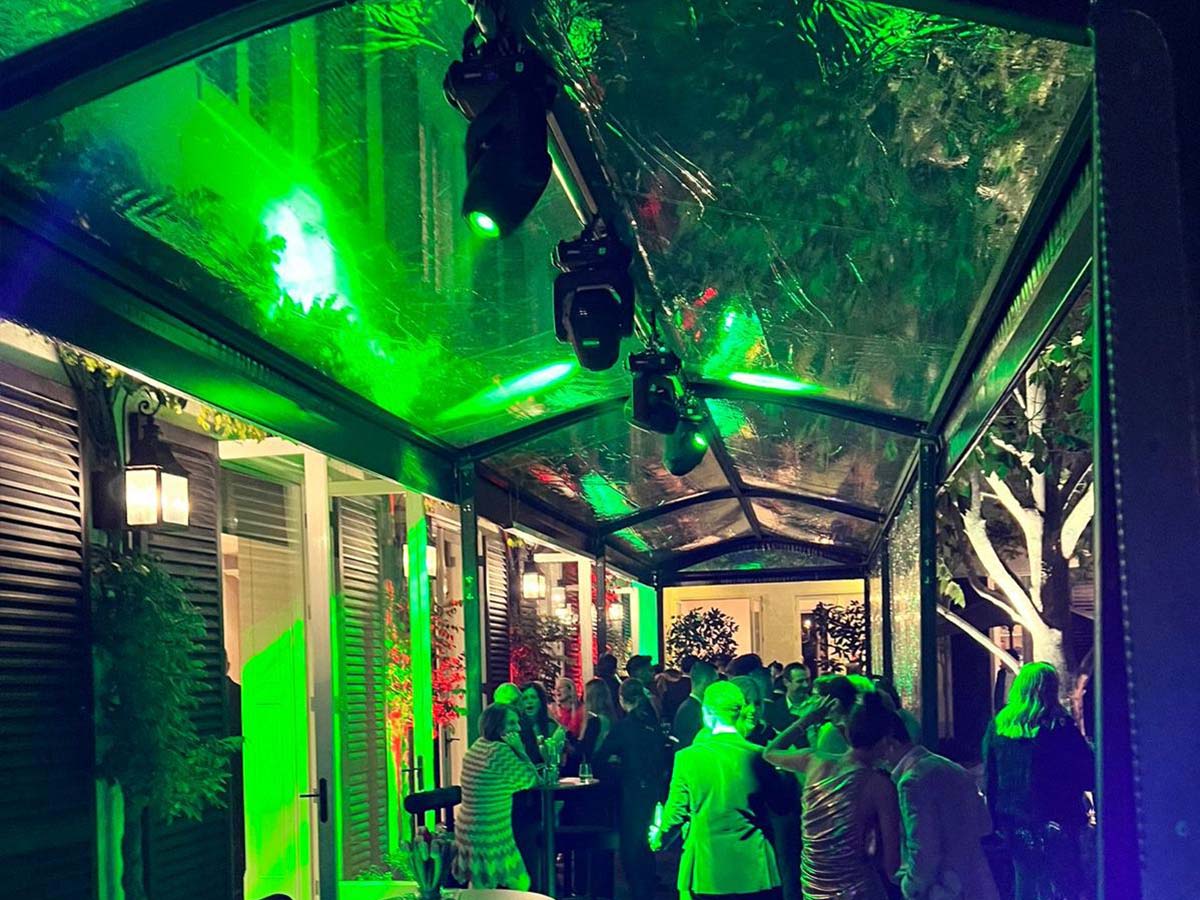 party lighting hire Melbourne